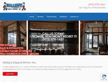 Tablet Screenshot of kelleysglass.com
